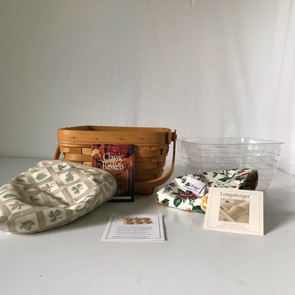 Longaberger LARGE Berry Basket set